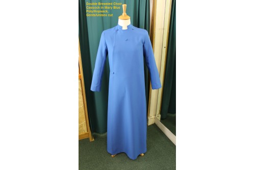 Choir Cassock : Adult Double-Breasted 